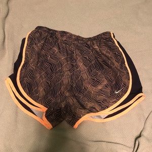 Small Nike Purple and Light Orange Shorts
